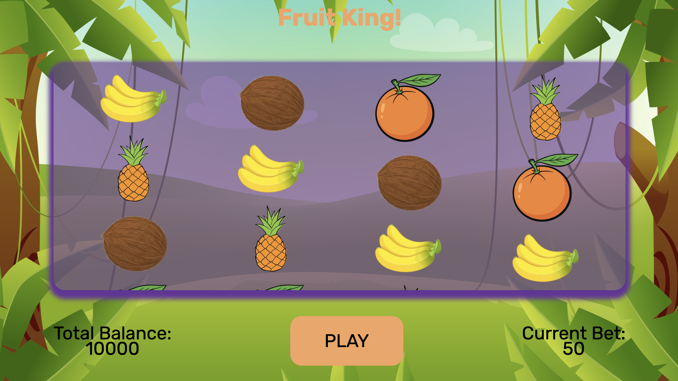 Fruit King Game